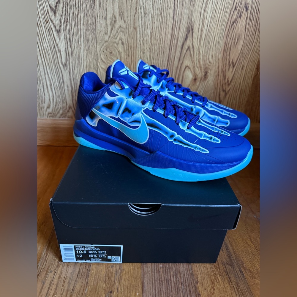 Kobe 5 protro skeleton reflective